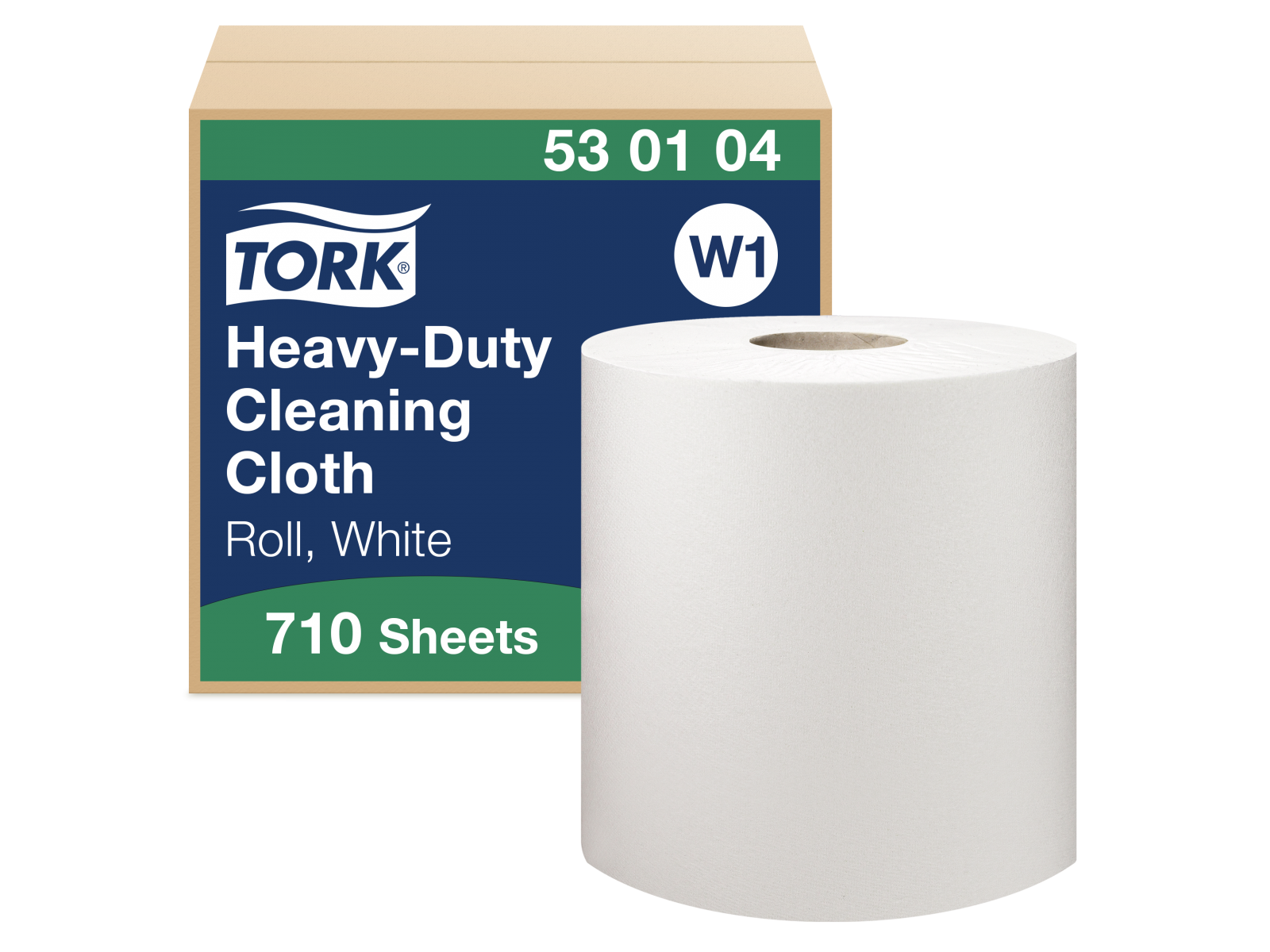 Czyściwo TORK 530104 Trudne Zabrudzenia 270m White